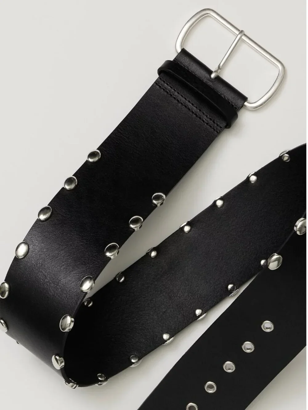 NWT Free People Wild At Heart Hip Belt in Black